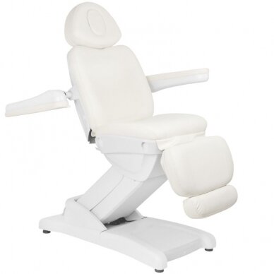 Cosmetology chair AZZURRO 871 ELECTRIC 4 MOTOR WHITE 1