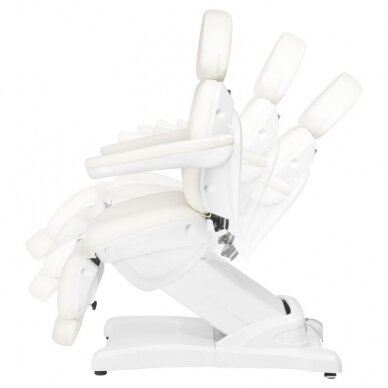 Cosmetology chair AZZURRO 871 ELECTRIC 4 MOTOR WHITE 6