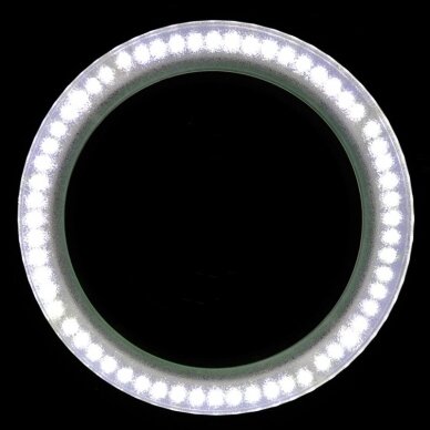 Kosmetologian LED-valaisin suurennuslasilla ELEGANTE 60LED 5D 8W WHITE 6