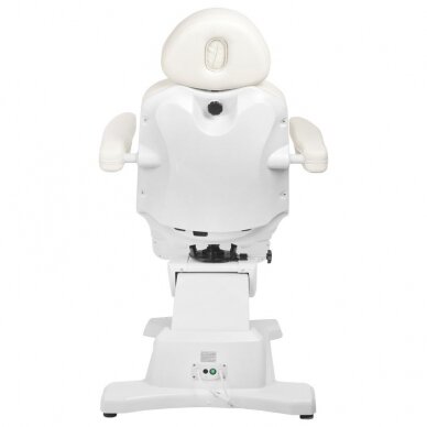 Kosmetoloģijas krēsls AZZURRO 869A ELECTRIC 4 MOTOR WHITE 3