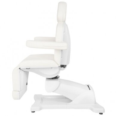 Cosmetology chair AZZURRO 869A ELECTRIC 4 MOTOR WHITE 5