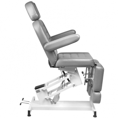 Cosmetology chair AZZURRO ELECTRIC PEDI GREY 6