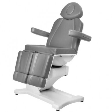 Cosmetology chair AZZURRO 869A PEDI ELECTRIC 5 MOTOR GREY 1