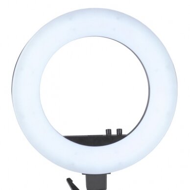 Kosmetologie LED Schminklampe mit Ständer RING LIGHT 18" 48W BLACK 5