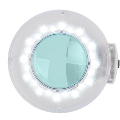 Cosmetology LED lamp with magnifier 5D 2W WHITE (table mounted) 4