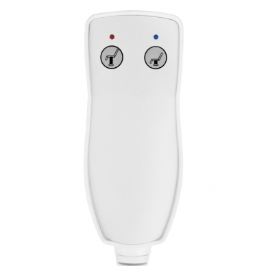 Elektrische Massageliege AZZURRO MASSAGE 1 MOTOR WHITE 2