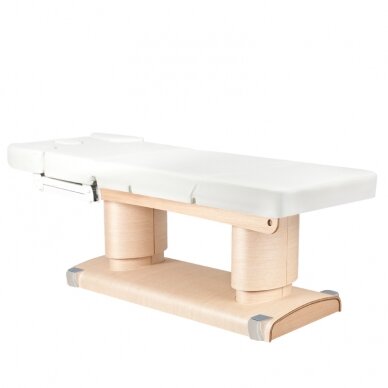 Electric massage table AZZURRO ELECTRIC 4 MOTOR WHITE SAND HEATED 1