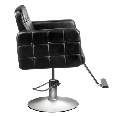 Kirpyklos kėdė HAIR SYSTEM HAIRDRESSING CHAIR 90-1 BLACK 1