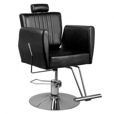 Парикмахерское кресло HAIR SYSTEM HAIRDRESSING CHAIR 0-179 BLACK