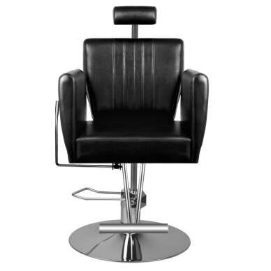 Kirpyklos kėdė HAIR SYSTEM HAIRDRESSING CHAIR 0-179 BLACK 2