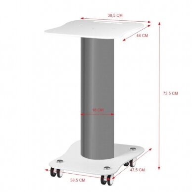 Cosmetology trolley - equipment table 003 1