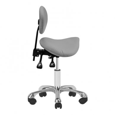 Kosmetologi jakkara COSMETIC STOOL GIOVANNI GREY 2