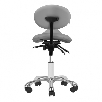 Kosmetologi jakkara COSMETIC STOOL GIOVANNI GREY 3