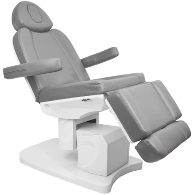 Cosmetology chair AZZURRO 708A ELECTRIC 4 MOTOR GREY HEATED