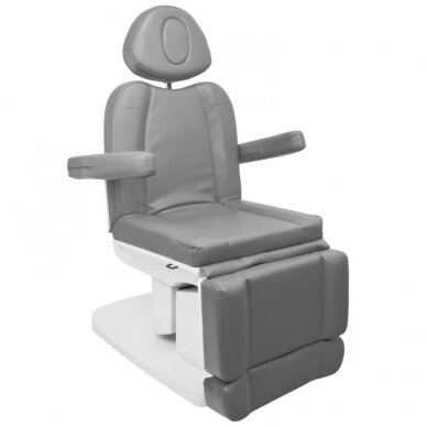 Cosmetology chair AZZURRO 708A ELECTRIC 4 MOTOR GREY HEATED 3