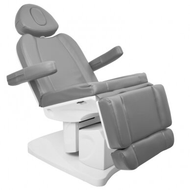 Cosmetology chair AZZURRO 708A ELECTRIC 4 MOTOR GREY HEATED 6