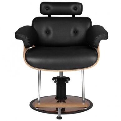 Friseurstuhl HAIRDRESSING CHAIR FLORENCE BELLA BLACK 1