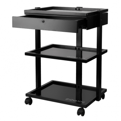 Cosmetology trolley TATTOO 2 BLACK 1