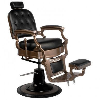 Friseurstuhl Barber Chair Gabbiano Old Ernesto Black 2