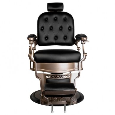 Парикмахерское кресло Barber Chair Gabbiano Old Ernesto Black 5