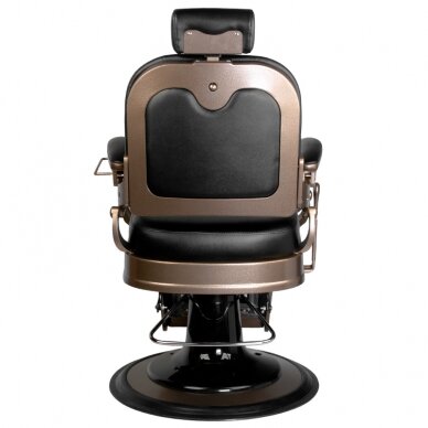 Barber krēsls Barber Chair Gabbiano Old Ernesto Black 7