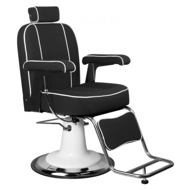 Krzesło barberski GABBIANO BARBER CHAIR AMADEO BLACK