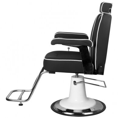 Krzesło barberski GABBIANO BARBER CHAIR AMADEO BLACK 4