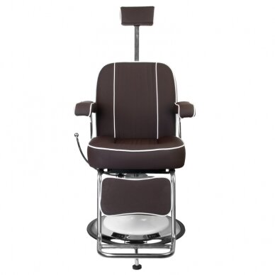 Hairdressing chair GABBIANO BARBER CHAIR AMADEO BROWN 5