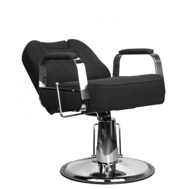 Hairdressing chair HAIRDRESSING CHAIR BARBER RUFO BLACK 1