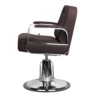 Hairdressing chair HAIRDRESSING CHAIR BARBER RUFO BROWN 5