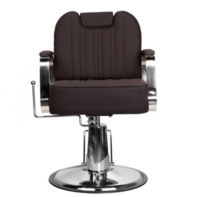 Hairdressing chair HAIRDRESSING CHAIR BARBER RUFO BROWN 6