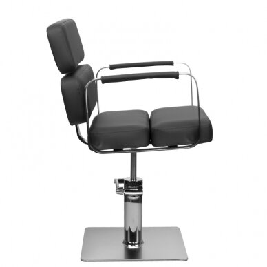 Kirpyklos kėdė GABBIANO HAIRDRESSING CHAIR PORTO ETERNITY BLACK 1