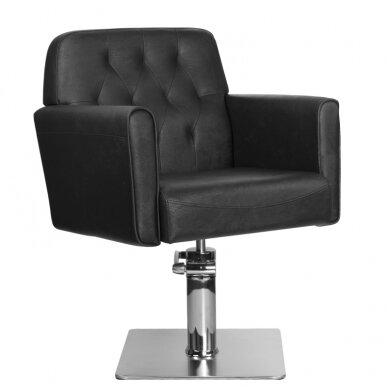 Hairdressing chair GABBIANO HAIRDRESSING CHAIR HAMBURG BLACK