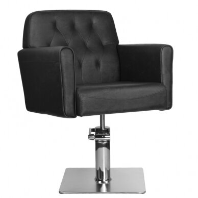 Парикмахерское кресло GABBIANO HAIRDRESSING CHAIR HAMBURG BLACK 1