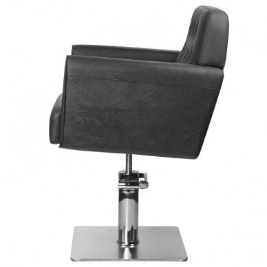 Kirpyklos kėdė GABBIANO HAIRDRESSING CHAIR HAMBURG BLACK 4