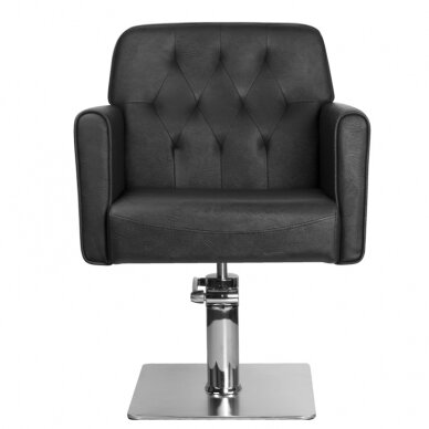 Fotel fryzjerski GABBIANO HAIRDRESSING CHAIR HAMBURG BLACK 5