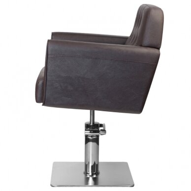 Friseurstuhl GABBIANO HAIRDRESSING CHAIR HAMBURG BROWN 4