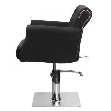 Juuksuritool HAIRDRESSING CHAIR VALHALA BERLIN BLACK 4