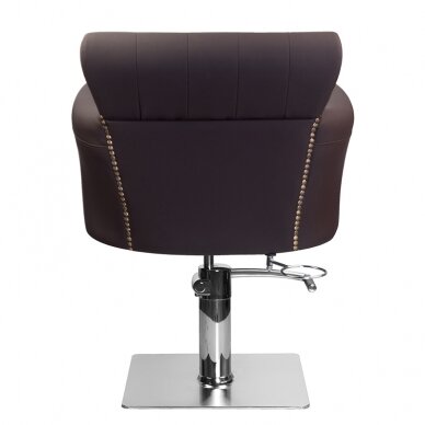 Hairdressing chair HAIRDRESSING CHAIR VALHALA BERLIN BROWN 2