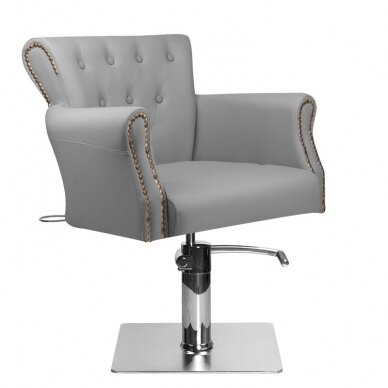 Kirpyklos kėdė HAIRDRESSING CHAIR VALHALA BERLIN GREY