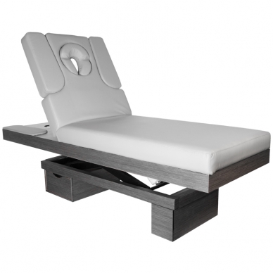 Electric massage table AZZURRO SPA WOOD GRAY 2 MOTOR HEATED 2