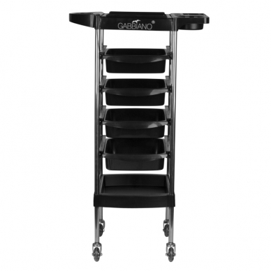 Hairdressing trolley GABBIANO HAIRDRESSER HELPER 7 BLACK 3