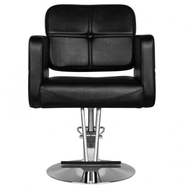 Kirpyklos kėdė HAIR SYSTEM HAIRDRESSING CHAIR HS10 BLACK 1