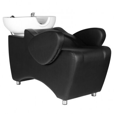 Friseur waschbecken HAIR SYSTEM HAIRWASHER BLACK 1