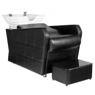 Hairdressing salon sink HAIR SYSTEM HAIRWASHER 2 BLACK