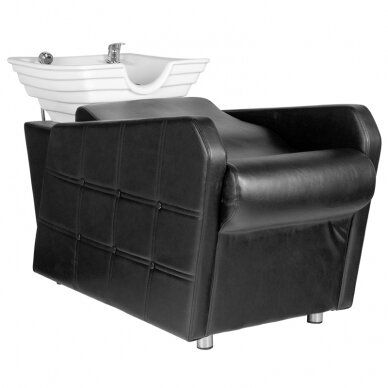 Hairdressing salon sink HAIR SYSTEM HAIRWASHER 2 BLACK 1