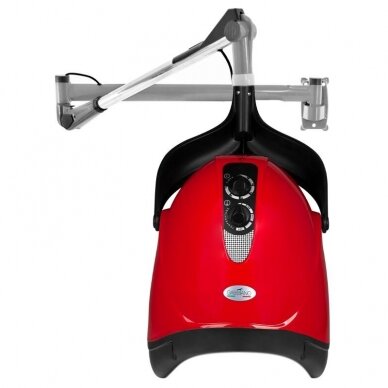 Stacionārs matu žāvētājs Gabbiano Hood DX-201W 1 Speed Red