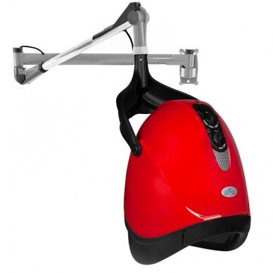 Stationärer Haartrockner Gabbiano Hood DX-201W 1 Speed Red 1