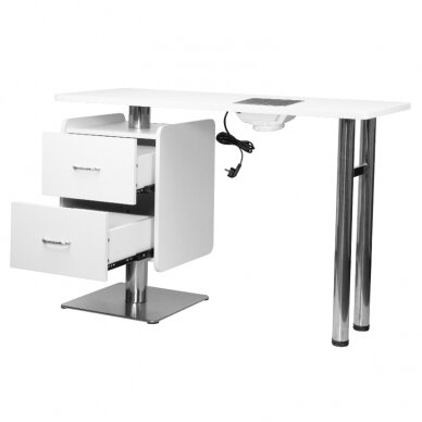 Manikiūro stalas su dulkių surinkėju COSMETIC DESK 3