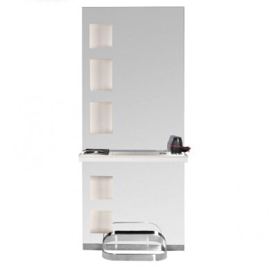 Hairdressing console with mirror Gabbiano B058 Pearl 5